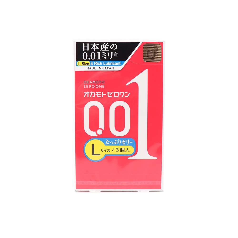 オカモトゼロワン　Lサイズ　たっぷりゼリー　3個入り