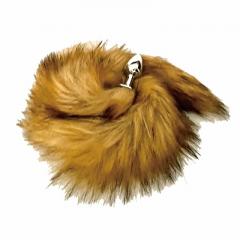 SM-VIP ロングテールアナルプラグ 80cm 茶