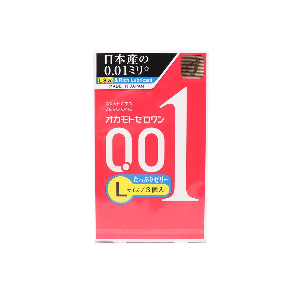 オカモトゼロワン　Lサイズ　たっぷりゼリー　3個入り